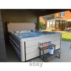 Internet-Connected Luxury Spa Hot Tub, 7-Seater with 103 Hydrotherapy Jets