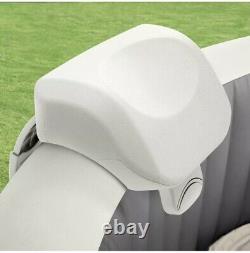 Intex Inflatable Hot Tub Spa PureSpa Greywood Deluxe Inflatable Hot Tub