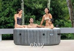 Intex Inflatable Hot Tub Spa PureSpa Greywood Deluxe NEW Boxed