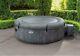 Intex Purespa Hot Tub Greywood Deluxe Set 4 Person Inflatable Spa Pool