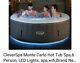 Intex Pure Spa Inflatable 6-person Bubble Hot Tub And Purespa Battery Led Light