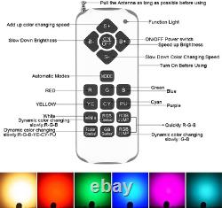 KOLLNIUN 12V LED Spa Light Bulb Multi Color Changing 12W RGB Hot Tub Spa Bulb wi