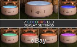 LAST ONE Lay-Z-Spa Paris Hot Tub with 7 LED lights NEW SEALED SAMEDAY SHIPPING