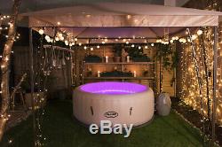 LAST ONE Lay-Z-Spa Paris Hot Tub with 7 LED lights NEW SEALED SAMEDAY SHIPPING