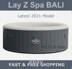 LAY Z SPA Bali Inflatable Hot Tub LED Lights 2-4 Person NEW 2021 AIRJET Model