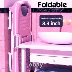 Large Portable Folding Bathtub Massage Adult Barrel SPA Temperature Display Home