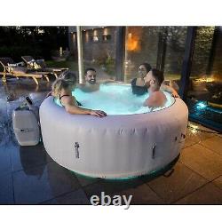 Lay-Z-Spa 54148 Paris Hot Tub with LED Light + Genuine Lay-Z Spa Foam Mat