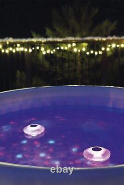 Lay-Z-Spa 58419-17 Hot Tub & Pool LED Floating Light, Multicolor, 6x19x2.04 cm