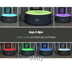 Lay-Z-Spa Bali 4 Person Hot Tub NEW 2021 MODELED LIGHTSFREE DELIVERY