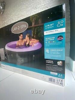 Lay-Z-Spa Bali 4 Person Hot Tub NEW 2021 MODELED LIGHTSFREE DELIVERY