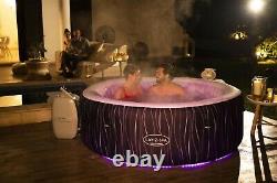 Lay-Z-Spa Hollywood Airjet Hot Tub 4-6 People LED Lighting 2022 Models