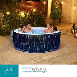 Lay-Z-Spa Hollywood Built in LED Light, 4-6 Person, Black & 13222 05 Hot Tub 10