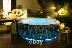 Lay-Z-Spa Hollywood Hot Tub with 140 AirJet Massage System & Built-in LED Lights