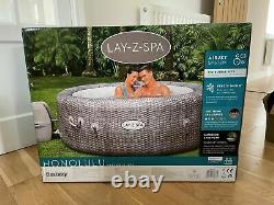 Lay-Z-Spa Honolulu 6 Person Hot Tub NEW 2021 Model LED Lighting