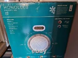 Lay-Z-Spa Honolulu 6 Person LED Lights Hot Tub Collection Plymouth Only Cash