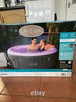 Lay-Z-Spa Hot Tub Bali 4 Person Hot Tub New 2021 Model LED Lighting Brand New