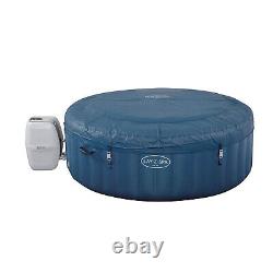 Lay-Z-Spa Inflatable Hot Tub Milan 6 Person Blue Round 140 Jets Garden 916L