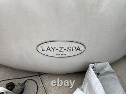 Lay-Z-Spa Layz Lay Z Spa Paris AirJet 6 Person Hot Tub Spa 2 Pumps Accessories