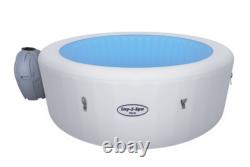 Lay-Z-Spa Lazy Paris 6 Person Hot Tub Jacuzzi LED LIGHTS Brand New