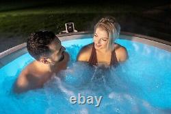 Lay Z Spa Lazy Paris 6 Person Hot Tub Jacuzzi Led Lights NEXT DAY DELIVERY