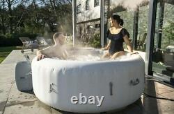 Lay-Z-Spa Lazy Spa Paris Hot Tub White 4-6 People with LED Lights