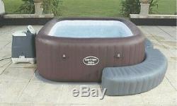 Lay-Z-Spa Maldives HydroJet Pro Hot Tub Inflatable Spa with LED Lights