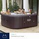 Lay-z-spa Maldives Hydrojet Pro Square Inflatable Portable Hot Tub 2022 Version