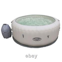 Lay Z Spa Massage System Inflatable Hot Tub 6 Person Garden Pool LED Lights