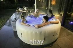 Lay-Z-Spa PARIS 4-6 Person Hot Tub LED Lights FAST & FREE DELIVERY