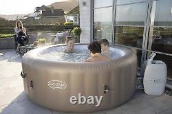 Lay-Z-Spa Palm Springs Hot Tub AirJet Inflatable Freeze Shield Technology