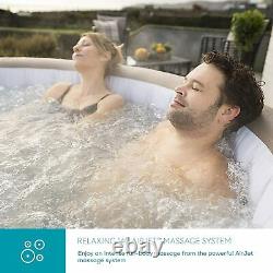 Lay-Z-Spa Palm Springs Hot Tub with Built In LED Light System 4-6 Person Jacuzzi