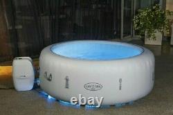 Lay -Z-Spa Paris 4-6 Person Hot Tub with Colourful LED Lights NEXT DAY DELIVERY