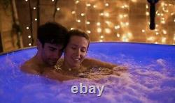 Lay -Z-Spa Paris 4-6 Person Hot Tub, with Colourful Lights inc NEXT DAY DELIVERY