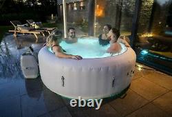 Lay -Z-Spa Paris 4-6 Person Luxury Inflatable Hot Tub with LED Lights Air jets