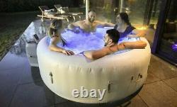 Lay Z Spa Paris 6 Person AirJet Hot Tub LED Lights 2021 Model NEW