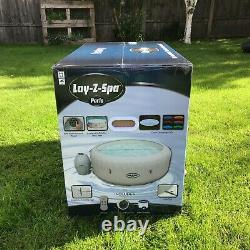 Lay Z Spa Paris 6 Person Inflatable Hot Tub 2020 with LED Lights