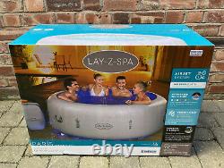 Lay-Z-Spa Paris 6 Person Inflatable Hot Tub 2021 Model With LED Lights