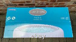 Lay-Z-Spa Paris 6 Person Inflatable Hot Tub 2021 Model With LED Lights