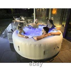 Lay-Z-Spa Paris AirJet Hot Tub 6 Person / 2021 with LED lighting FAST SHIPPING