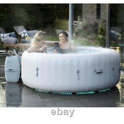 Lay-Z-Spa Paris AirJet Hot Tub 6 Person / 2021 with LED lighting FAST SHIPPING