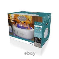 Lay-Z-Spa Paris AirJet Hot Tub With Led Lights 4-6 People Brand New - 24HR