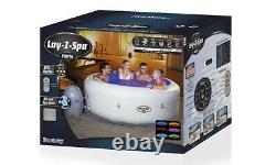 Lay-Z-Spa Paris Airjet 4-6 Person Hot Tub LED Lights Available Immediately