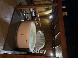Lay Z Spa Paris Airjet Hot Tub with LED Lighting & Accessories