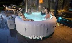Lay Z Spa Paris Airjet Hot Tub with Lights & Warranty, Authorised Bestway Seller