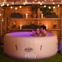 Lay Z Spa Paris Hot Tub LED LIGHTS AirJets NEW SEALED Receipt Included