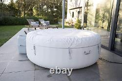 Lay-Z-Spa Paris Hot Tub with Built In LED Light System, 140 AirJet Massage Spa