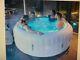 Lay-z-spa Paris Hot Tub With Built In Led Light System, 140 Airjet Massage Syste