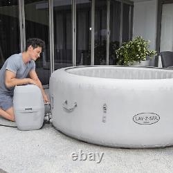 Lay-Z-Spa Paris Hot Tub with Built In LED Light System 140 AirJet Massage Syste
