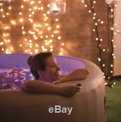 Lay Z Spa Paris Hot Tub with LED Lights 4-6 People, like Vegas, Miami