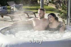 Lay-Z-Spa Paris Hot Tub with LED Lights, Airjet Inflatable, 4-6 Person